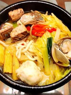 番茄鯖魚拉麵/懶人料理 的食譜成品照片