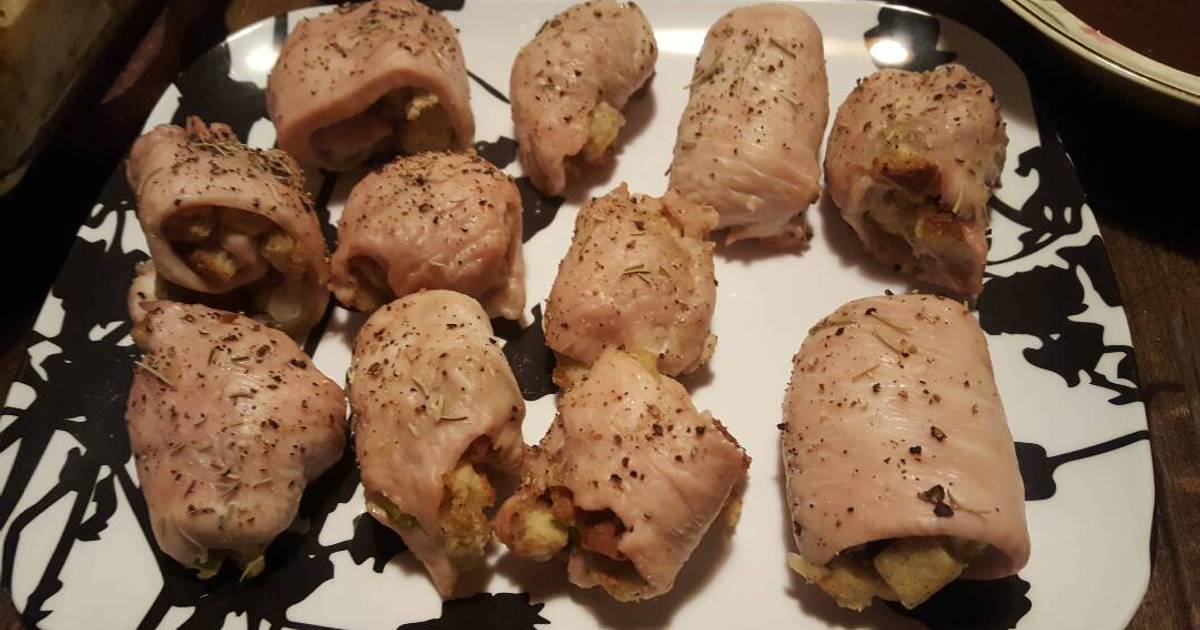 Turkey Cutlet Rollups Recipe by Steve Ellingson Cookpad