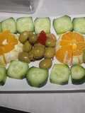 Ensalada ordenada y diferente