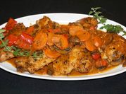 A picture of spicy chicken parsley