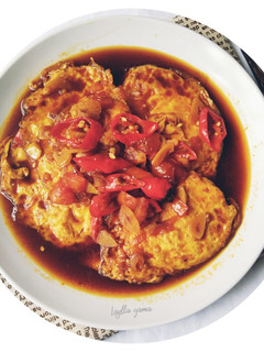 Foto resep Telur ceplok masak kecap
