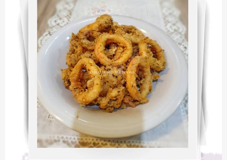 Resep Crispy Fried Calamari Anti Gagal