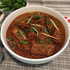 A picture of Handi Paneer Qorma Restaurant Style.