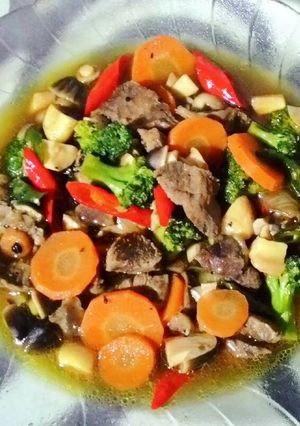 Foto resep Sapi Lada Hitam