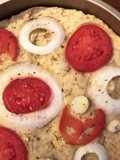 Foccacia de Tomate e Cebola