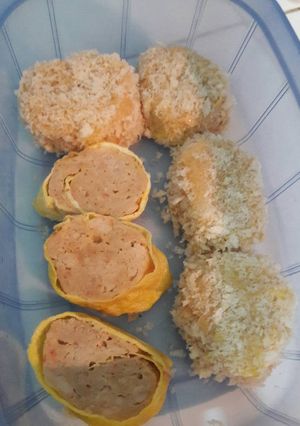 Foto resep Chicken shrimp egg roll
