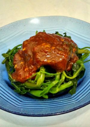 Foto resep Plencing kangkung
