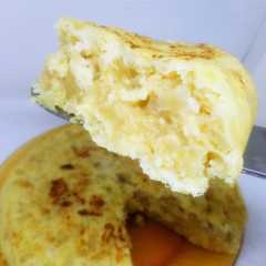 Una foto de Tortilla de patatas y bacalao