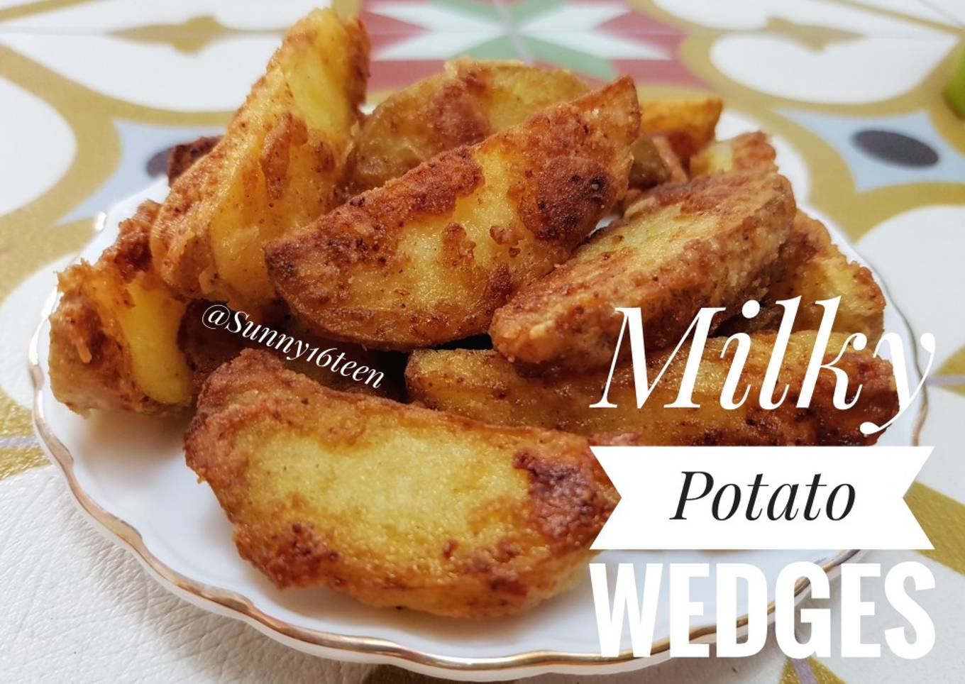 Milky Potato Wedges