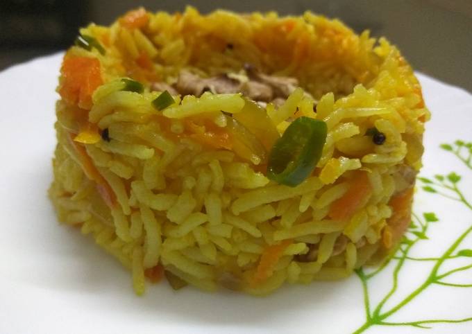 Healthy carrot and Walnut rice for kids 👦lunch box👧