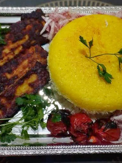 عکسی از دستور کوبیده مرغ تابه ای🌺