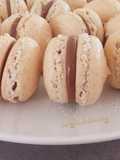 Hazelnut Meringue Cookies with Chocolate Spread (Macaron-Style)