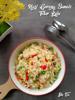Foto resep Nasi Goreng Buncis Telur Keju