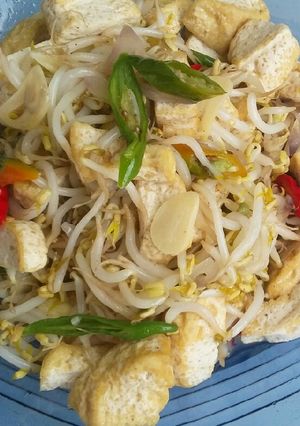 Foto resep Tumis tauge tahu