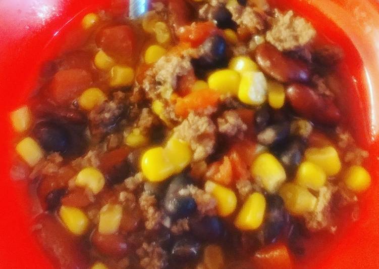 Steps to Cook Perfect Taco soup