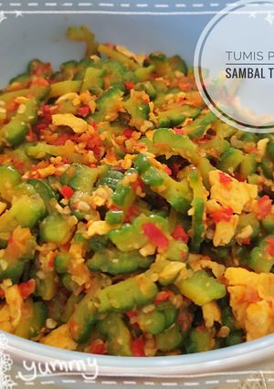 Foto resep Tumis Pare Sambal Telur