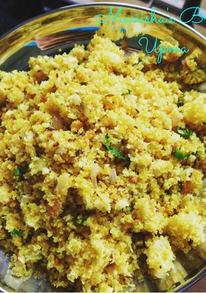 A picture of Manisha's Bread Upma.