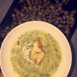 شوربة السبانخ بالكريمة