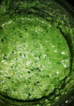 Una foto de Salsa de ají fuerte Hulk