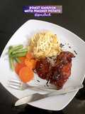 Roast Chicken With Mashed Potatoes