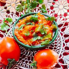 A picture of Timater ki Chutney.