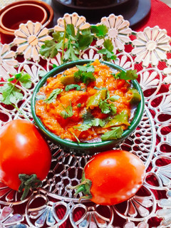 A picture of Timater ki Chutney.