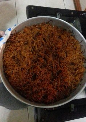 صورة لوصفة معكرونة بلحمة