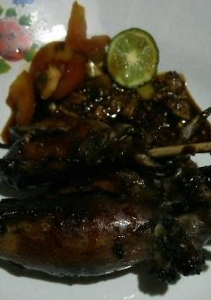 Foto resep Cumi Bakar Sambal Kacang Spesial