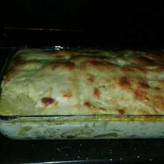 Una foto de Colchón de papas relleno de verduras