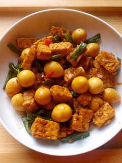 Foto resep Telur Puyuh manis pedas