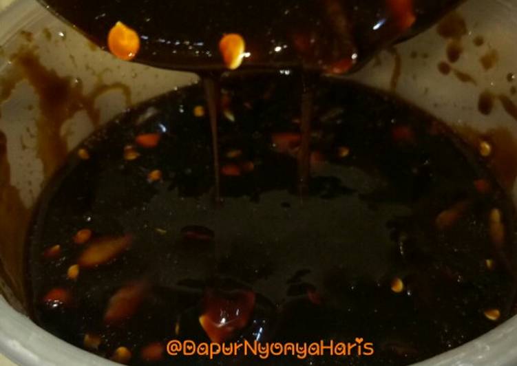 Resep Sambel kecap petis udang, Sempurna