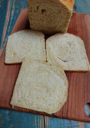Foto resep Roti Tawar Matcha (Tangzhong)