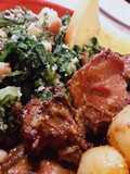 Cabrito no forno com laranja