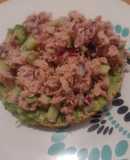 Tostada de atún la Lupita