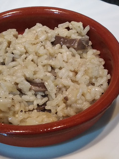 Una foto de Arroz con setas