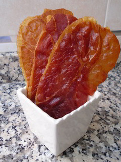 Una foto de Crujiente de jamón