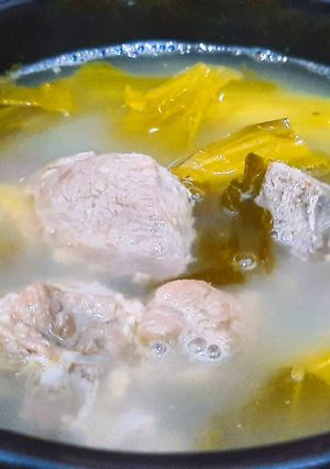 Foto resep Bakut Presto (Babi Sayur Asin)