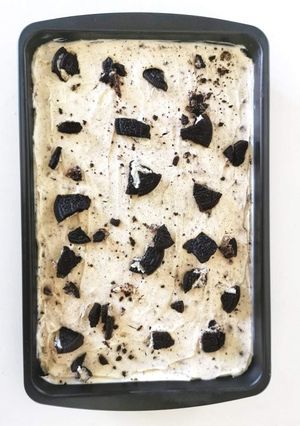 A picture of Oreo Cheesecake.