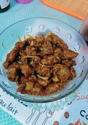 Foto resep Ayam Goreng Saus BBQ