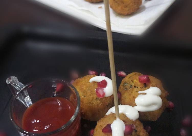 Recipe of Perfect Mexican rice cheez balls with desi twist