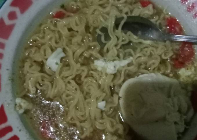 Langkah Mudah Membuat Resep Mie sedap rasa soto ala mama dyah