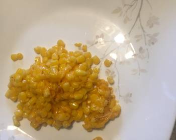 Unique Recipe Sauted corn with cheddar Delicious Simple