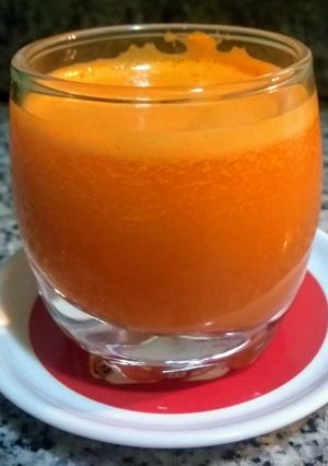 Una foto de Jugó light de calabaza y zanahoria