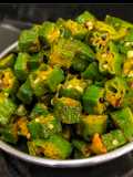Chilli Garlic /Lahsuni Bhindi