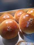 Burger Bun Homemade Lembut & Chewy