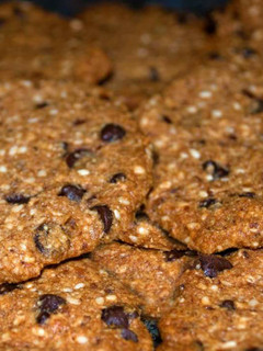 Una foto de Cookies con chips. Sin tacc, sin azúcar