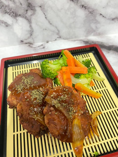Foto resep Bistik daging with bbq sauce
