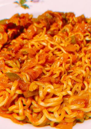 صورة لوصفة اندومي