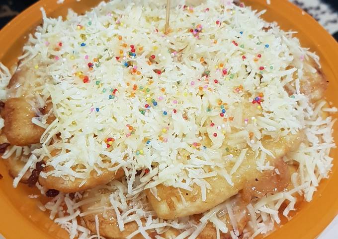 Resep Pisgor/pisang goreng keju Anti Gagal