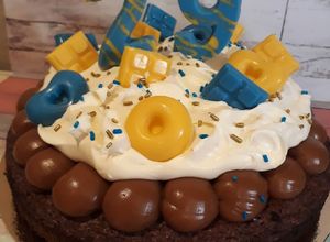 Una foto de Torta brownie en molde de 24/26 cm